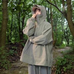 UVカットパーカー レディース メンズ 男女兼...の詳細画像1