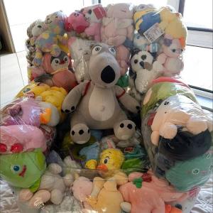 ぬいぐるみ収納 ビーンバッグ 大判 ソファー ...の詳細画像3