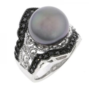 プラチナpt900 リング トルマリン ダイヤ 14号 4.73 g