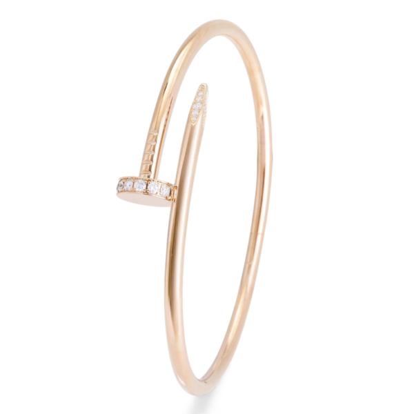 カルティエ ジュストアンクル K18ピンクゴールド ブレスレット 中古