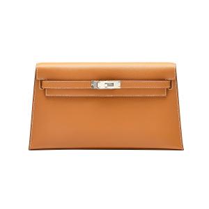 エルメス HERMES ケリー(その他) ヴォーマダム ゴールド シルバー金具 W刻印 未使用 バッグ レディース