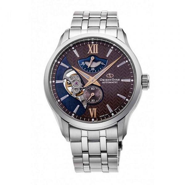 オリエントスター レイヤードスケルトン RK-AV0B02Y ブラウン文字盤 新品 腕時計 メンズ ...