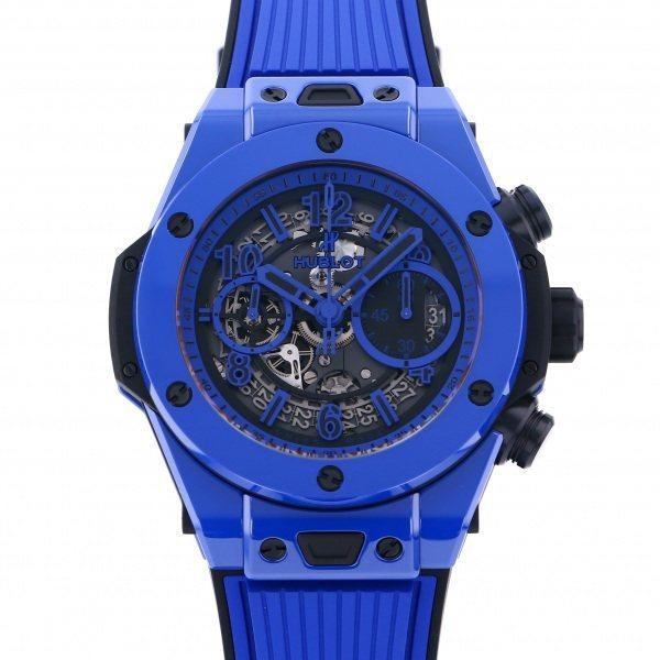 ウブロ HUBLOT ビッグバン ウニコ ブルーマジック 世界限定500本 411.ES.5119....