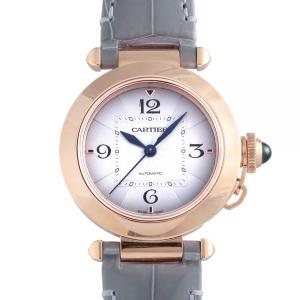 カルティエ Cartier パシャ WGPA0014 シルバー文字盤 新品 腕時計 レディース｜gem-castle-yukizaki