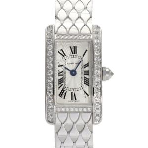 カルティエ Cartier タンク アメリカン ミニ WB710013 シルバー文字盤 新品 腕時計 レディース