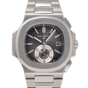 パテック・フィリップ PATEK PHILIPPE ノーチラス クロノグラフ 5980/1A-014 ブラック文字盤 中古 腕時計 メンズ