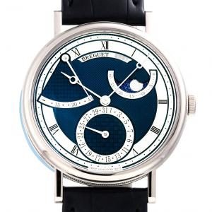 ブレゲ Breguet クラシック 7137BB/Y5/9VU ブルー文字盤 新品 腕時計 メンズ｜gem-castle-yukizaki