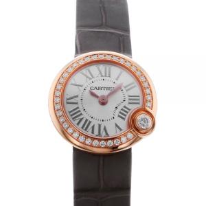 カルティエ Cartier バロンブラン バロン ブラン ドゥ WJBL0006 シルバー文字盤 新品 腕時計 レディース｜gem-castle-yukizaki