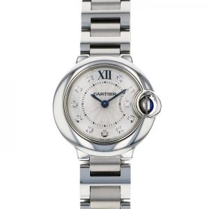 カルティエ Cartier バロンブルー WE902073 シルバー文字盤 新品 腕時計 レディース｜gem-castle-yukizaki
