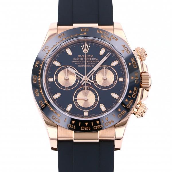 ロレックス コスモグラフ デイトナ 116515LN ブラック/ピンク文字盤 新品 腕時計 メンズ ...