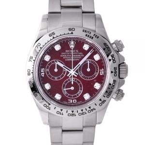 ロレックス ROLEX コスモグラフ デイトナ 116509G レッド/8PD文字盤 中古 腕時計 メンズ