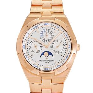 ヴァシュロン・コンスタンタン VACHERON CONSTANTIN オーヴァーシーズ 4300V/120R-B064 シルバー文字盤 新品 腕時計 メンズ