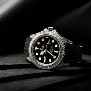 ROLEX ロレックス 掛け時計 ヨットマスターⅡ 販促用 海外販促用ROLEX 掛け時計 ヨットマスターⅡ 希少シルバー