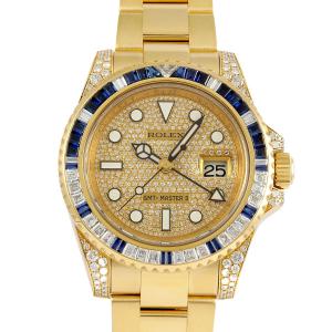 デイデイト ロレックス ROLEX 36 レインボーインデックス ベゼルダイヤ