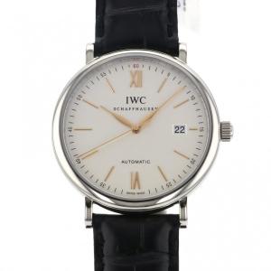 IWC ポートフィノ オートマティック IW356517 シルバー文字盤 新品 腕時計 メンズ