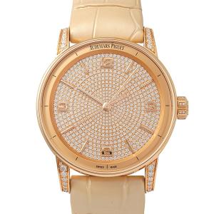 オーデマ・ピゲ AUDEMARS PIGUET CODE 11.59 オートマティック 15210OR.ZZ.D208CR.01 ピンクゴールド文字盤 未使用 腕時計 メンズ