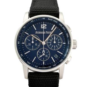 オーデマ・ピゲ AUDEMARS PIGUET CODE 11.59 バイ オーデマ ピゲ クロノグラフ 26393BC.OO.A321CR.01 ブルー文字盤 中古 腕時計 メンズ