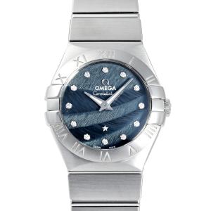 オメガ OMEGA コンステレーション 27 MM 123.10.27.60.53.001 ブルー文字盤 新品 腕時計 レディース｜gem-castle-yukizaki