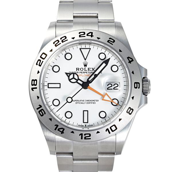 ロレックス エクスプローラーII 226570 ホワイト文字盤 新品 メンズ ROLEX 腕時計