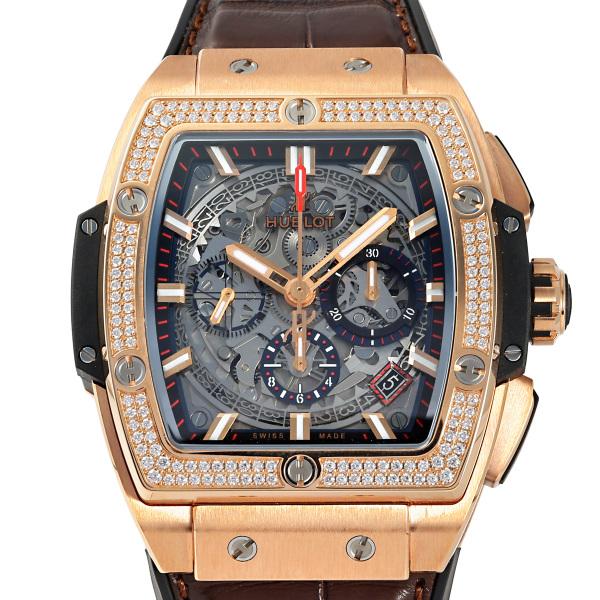 ウブロ HUBLOT スピリット・オブ・ビッグバン キングゴールド ダイヤモンド 641.OX.01...