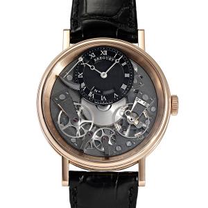 ブレゲ Breguet クラシック トラディション 7057BR/G9/9W6 ブラック/グレー文字盤 中古 腕時計 メンズ｜gem-castle-yukizaki