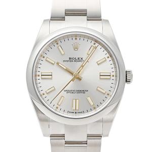 ロレックス ROLEX オイスターパーペチュアル 41 124300 シルバー文字盤 新品 腕時計 メンズ｜gem-castle-yukizaki