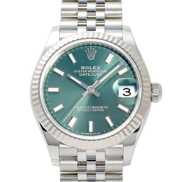 ロレックス ROLEX デイトジャスト 31 278274 ミントグリーン/バー文字盤 新品 腕時計...