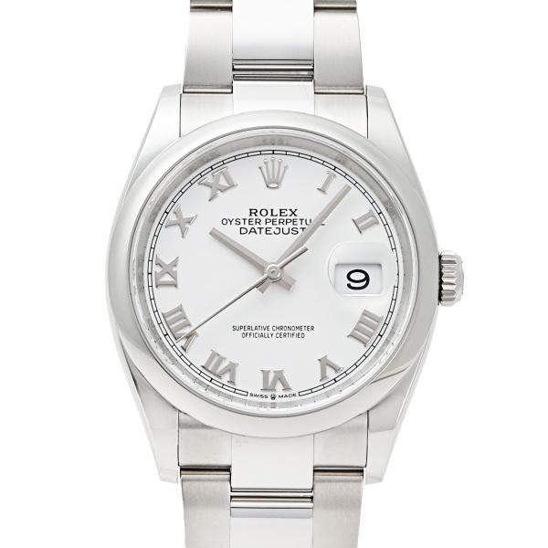 ロレックス ROLEX デイトジャスト 36 126200 ホワイトローマ文字盤 新品 腕時計 メン...