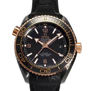 オメガ OMEGA シーマスター プラネット オーシャン 600M ディープブラック 45.5 MM 215.63.46.22.01.001 ブラック文字盤 中古 腕時計 メンズ