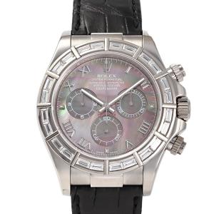 ロレックス ROLEX コスモグラフ デイトナ 116589BR ブラック/ローマ文字盤 中古 腕時計 メンズ