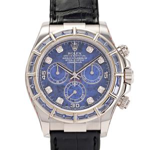ロレックス ROLEX コスモグラフ デイトナ 116589SACI ブルー/8PD文字盤 中古 腕時計 メンズ