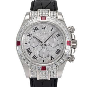 ロレックス ROLEX コスモグラフ デイトナ 116599 4RU ZER ダイヤ/シルバー/ローマ文字盤 中古 腕時計 メンズ