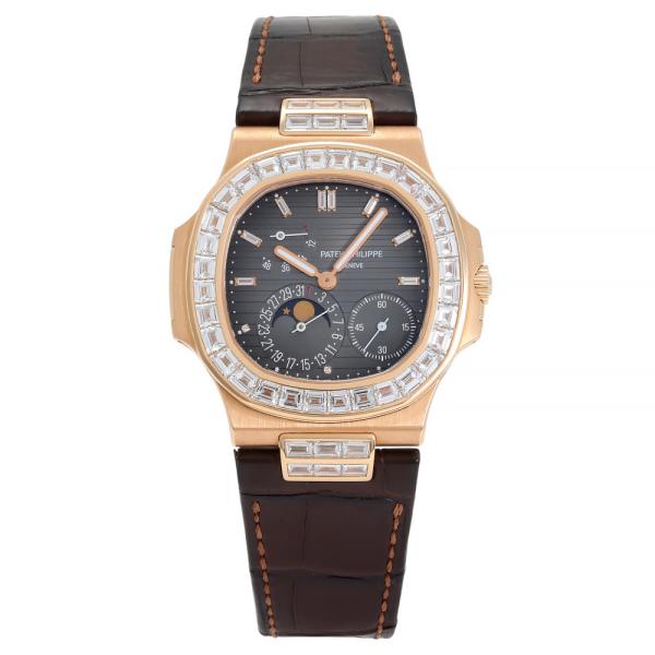 パテック・フィリップ PATEK PHILIPPE ノーチラス 5724R-001 ダークブラウン文...