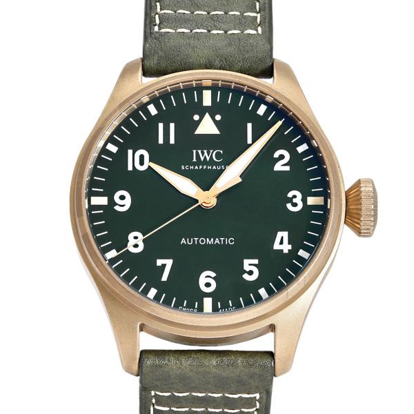 IWC ビッグ・パイロットウォッチ 43 スピットファイア IW329702 グリーン文字盤 新品 ...