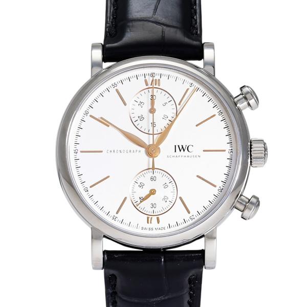 IWC ポートフィノ クロノグラフ 39 IW391406 シルバー文字盤 未使用 腕時計 メンズ