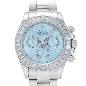 ロレックス ROLEX コスモグラフ デイトナ 116576TBR アイスブルー/8PB/3PD文字盤 中古 腕時計 メンズ