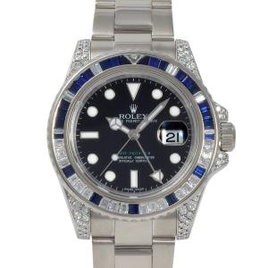 ロレックス ROLEX GMTマスターII 116759SA ブラック文字盤 中古 腕時計 メンズ