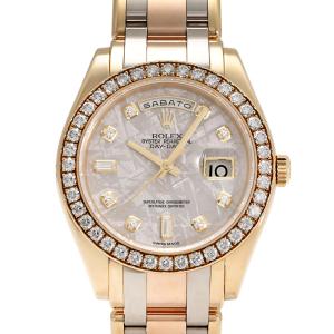 ロレックス ROLEX デイデイト 39 18948A シルバー/8PD/2PB文字盤 中古 腕時計 メンズ