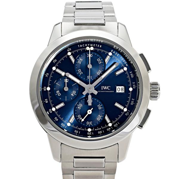 IWC インヂュニア クロノグラフ IW380802 ブルー文字盤 中古 腕時計 メンズ