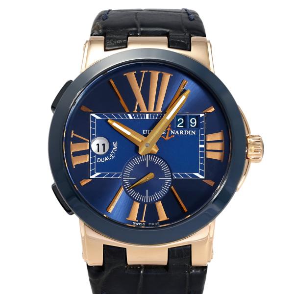ユリス・ナルダン ULYSSE NARDIN エグゼクティブ デュアルタイム オートマティック 24...