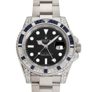 ロレックス ROLEX GMTマスターII 116759SA ブラック文字盤 中古 腕時計 メンズ