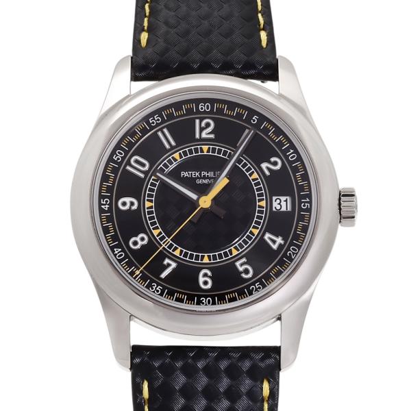 パテック・フィリップ PATEK PHILIPPE カラトラバ 6007G-001 イエロー/ブラッ...