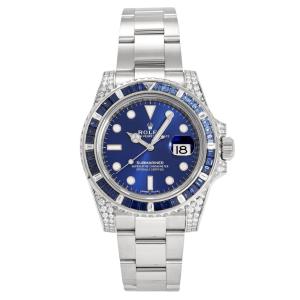 ロレックス ROLEX サブマリーナー デイト 116659SABR ブルー/ドット文字盤 中古 腕時計 メンズ