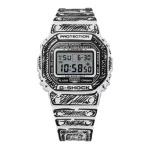 【正規品】カシオ CASIO Gショック Joshua Videsコラボレーションモデル DW-5600JV-7JR ブラック文字盤 新品 腕時計 メンズ｜ジェムキャッスル ゆきざき