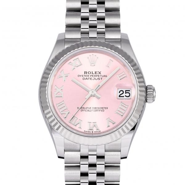 ロレックス ROLEX デイトジャスト 31 278274 ピンク/ローマ文字盤 新品 腕時計 男女...