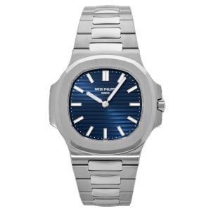 パテック・フィリップ PATEK PHILIPPE ノーチラス 50周年記念モデル 1000本限定 5810/1G-001 ブルー文字盤 新品 腕時計 メンズ