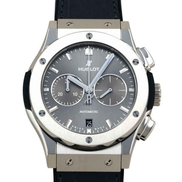 ウブロ HUBLOT クラシックフュージョン クロノグラフ チタニウム レーシンググレー 541.N...
