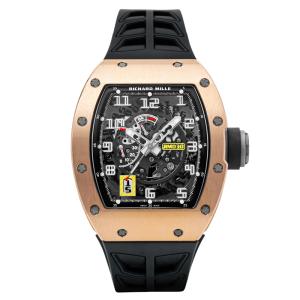 リシャール・ミル RICHARD MILLE オートマチック デクラッチャブルローター RM030RG シルバー文字盤 中古 腕時計 メンズ