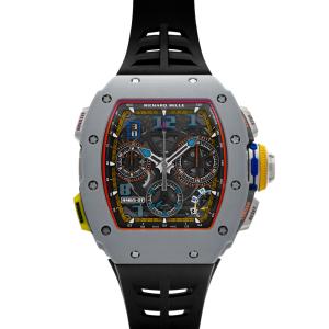リシャール・ミル RICHARD MILLE オートマティック スプリットセコンド クロノグラフ RM65-01FQ ブラック文字盤 中古 腕時計 メンズ