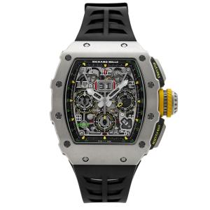リシャール・ミル RICHARD MILLE RM011-03 Ti シルバー文字盤 中古 腕時計 メンズ